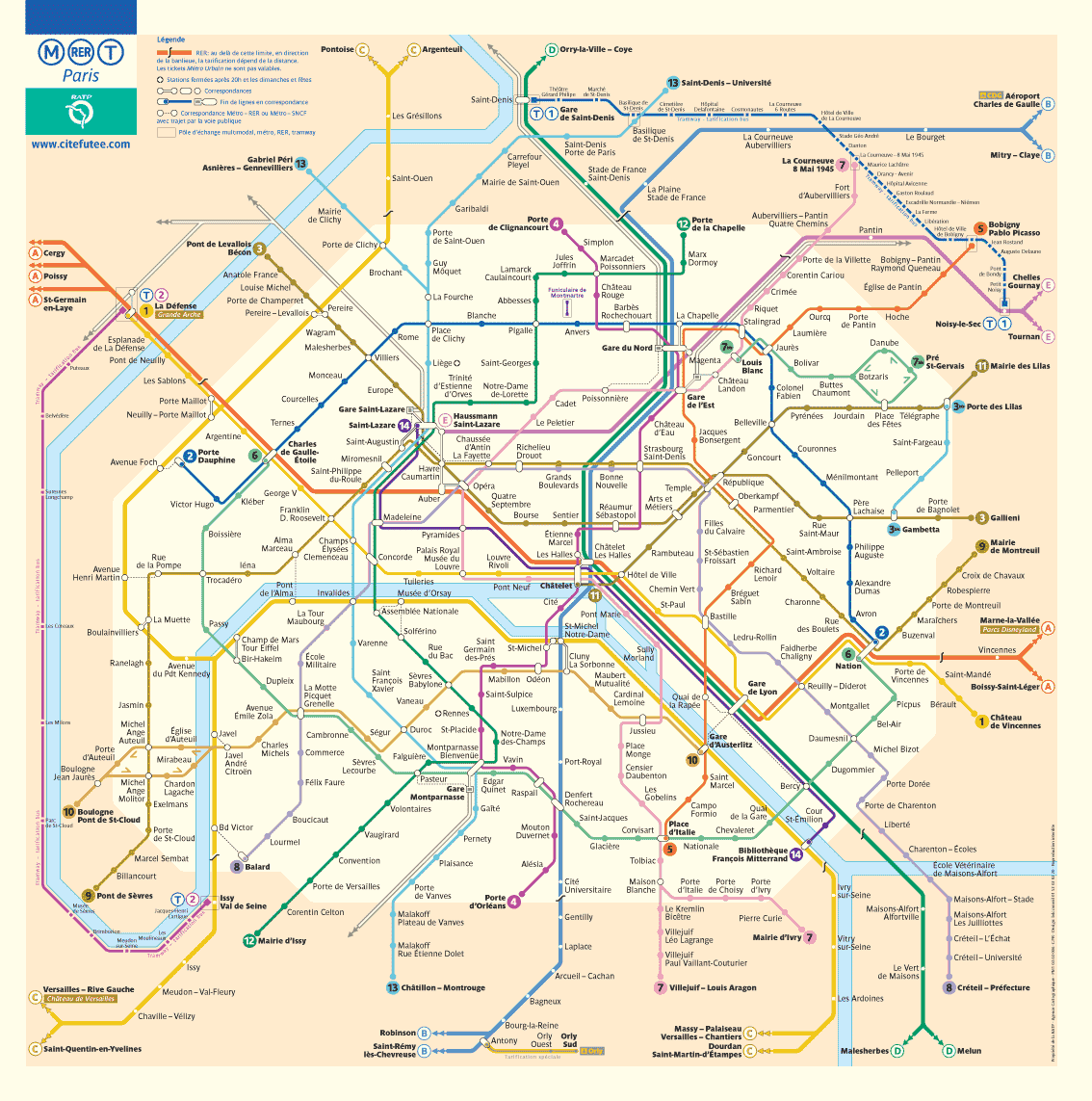 maps and metro les plans